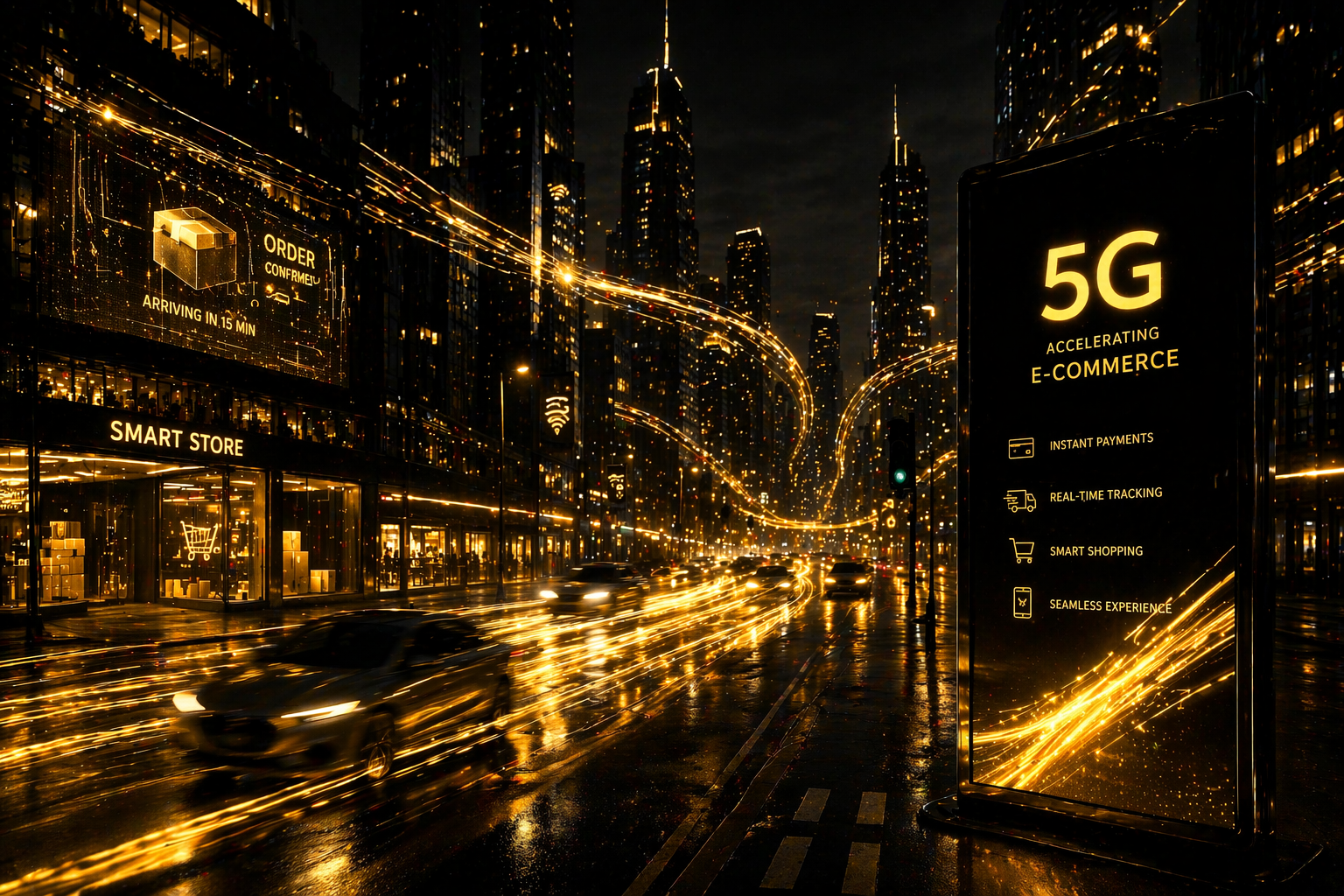 تأثیر 5G بر تجارت الکترونیک